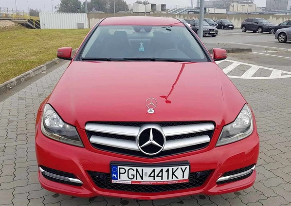 Mercedes-Benz Klasa C cena 46600 przebieg: 166000, rok produkcji 2012 z Trzemeszno małe 781